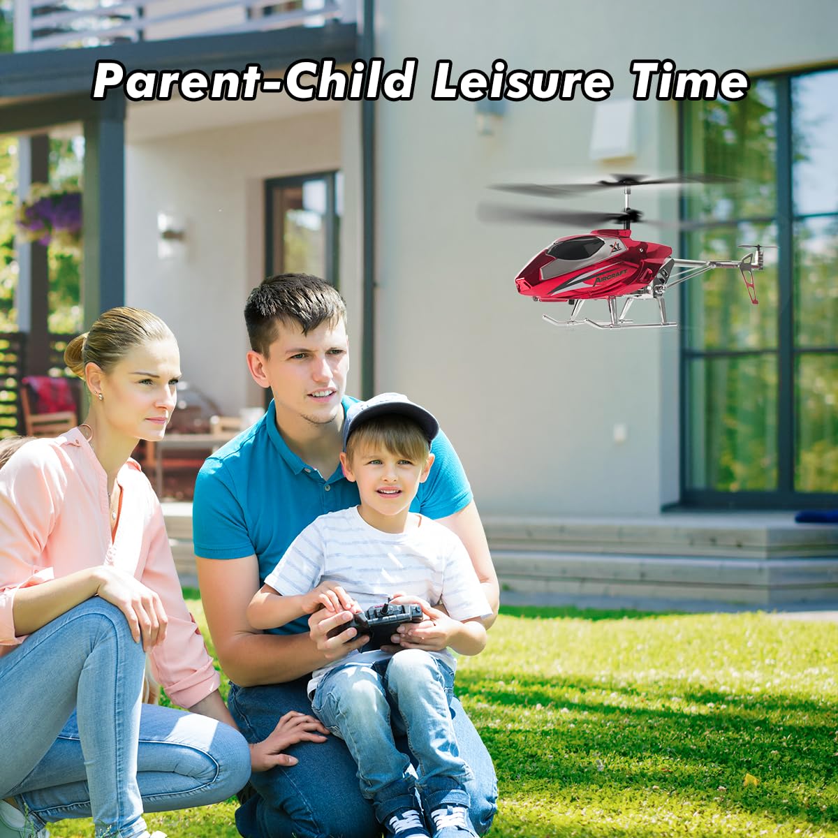 VATOS RC Helicopter LED light for visible indoor flying.