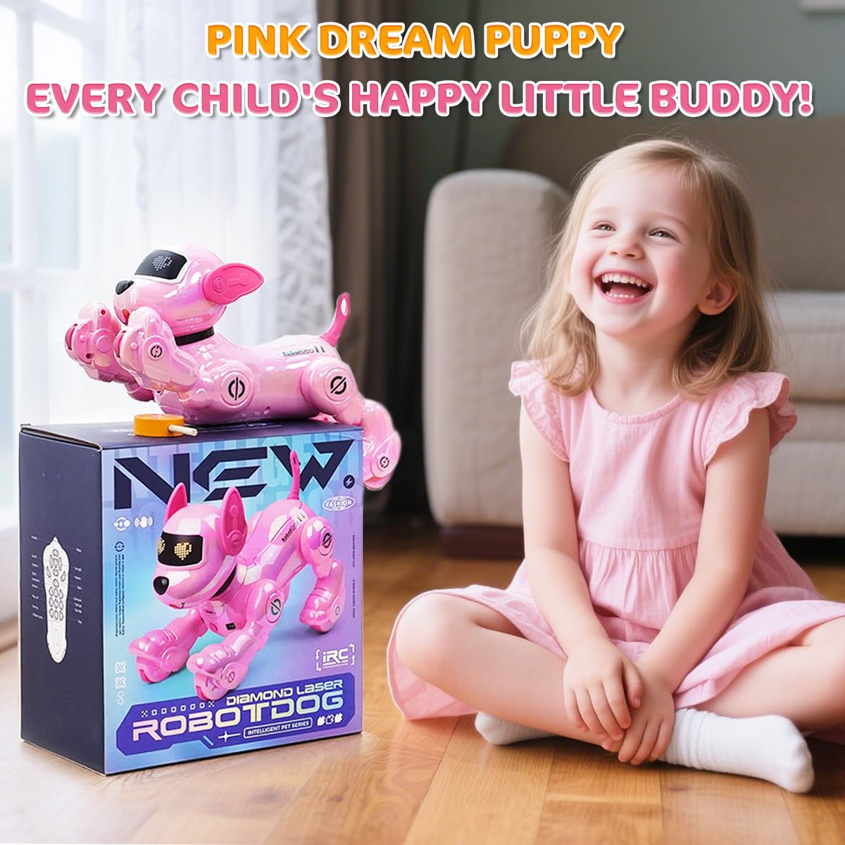 VATOS robot dog in gift-ready packaging as a perfect present