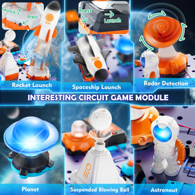 VATOS Space Science Circuit Kit planet lights illuminate space-themed learning
