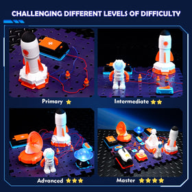 VATOS Space Science Circuit Kit wiring and assembly guides for hands-on problem solving