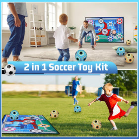 VATOS soft soccer balls soften impact to protect little feet during play