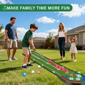 VATOS two-club set helps kids learn putter and iron basics during play