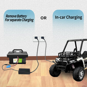 VATOSO safety features protect charging and discharging for safer play.