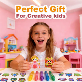 VattaFrast DIY Bead Art kit colorful beads foster imaginative play and design exploration.