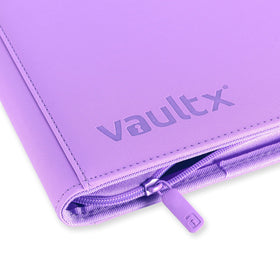 Vault X 12-pocket page layout demonstrates 480-card capacity