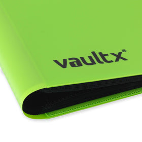 Sleeve compatibility with standard protectors, including Vault X sleeves.