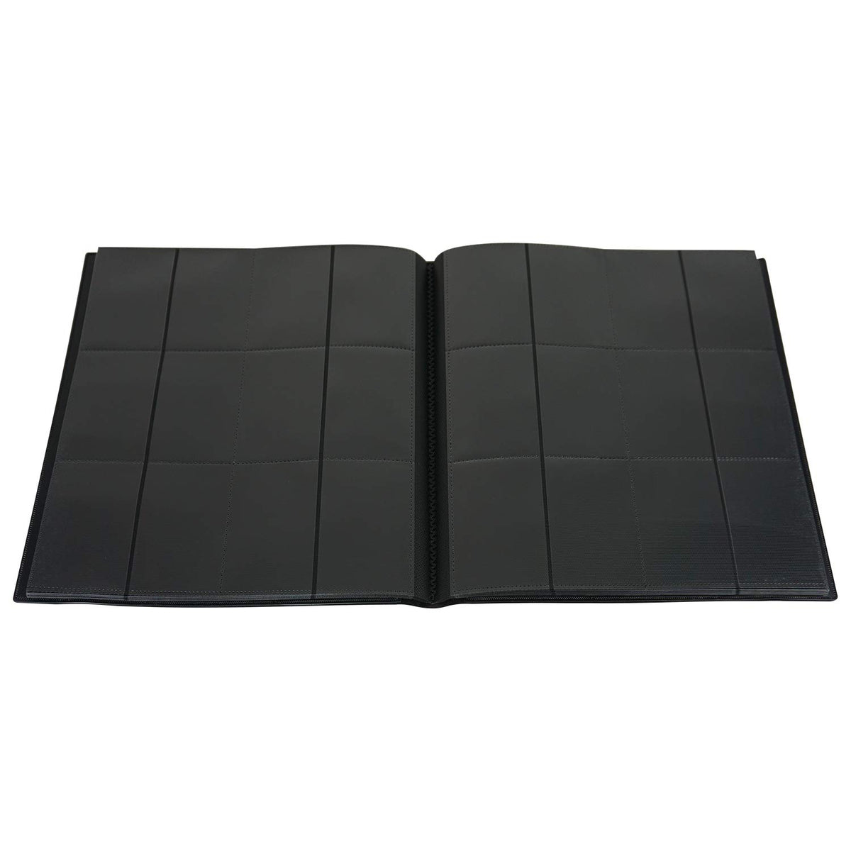 Vault X size compatibility diagram highlights sleeves fitting standard cards