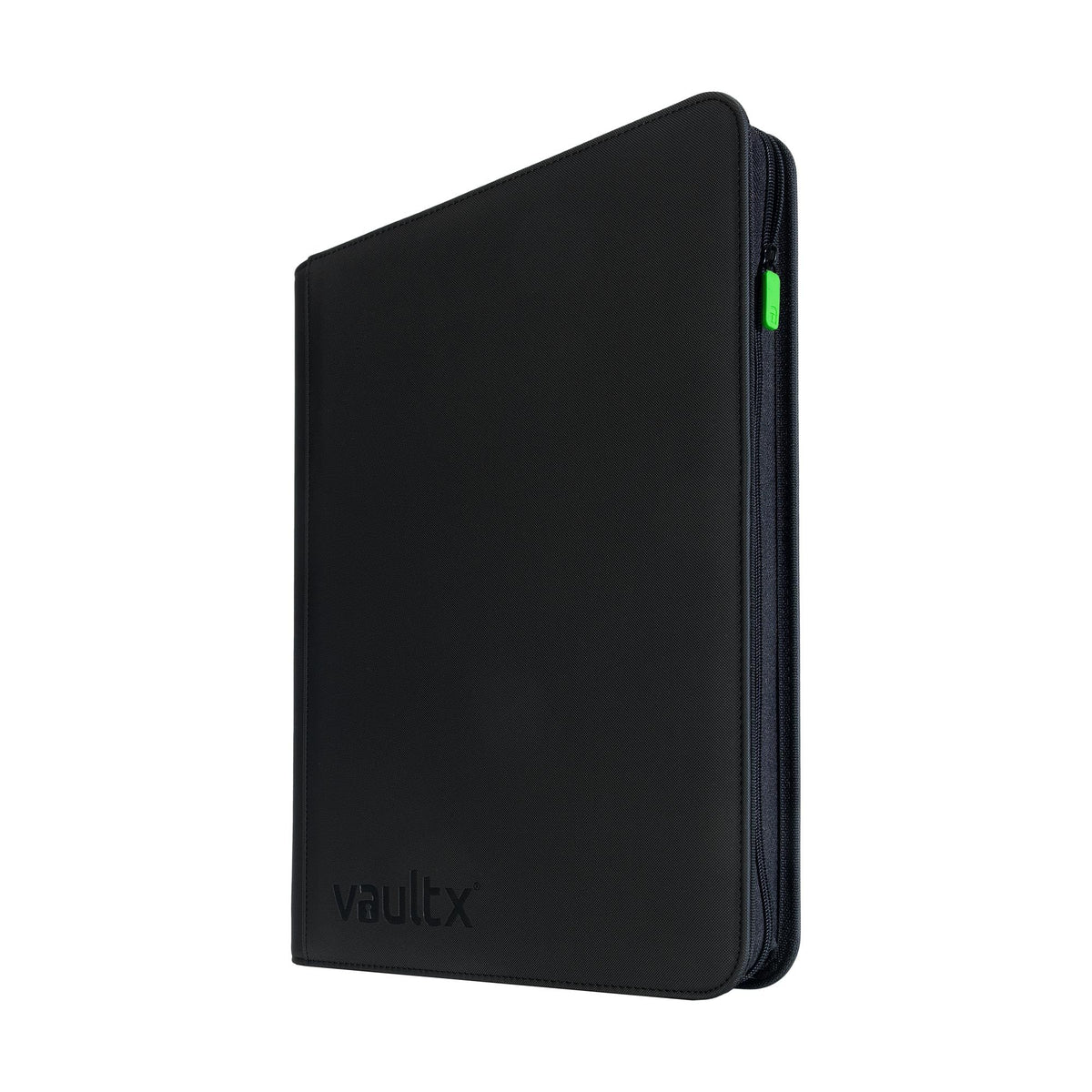 Vault X 16-pocket XXL page open highlighting high-capacity organization