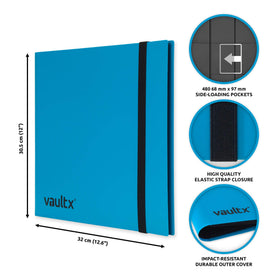 Vault X 20 double-sided pages keep your collection organized and accessible.