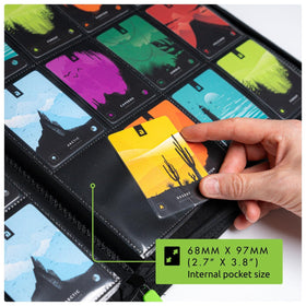 Vault X 480-card capacity Teal; accommodates single- and double-sleeved cards.