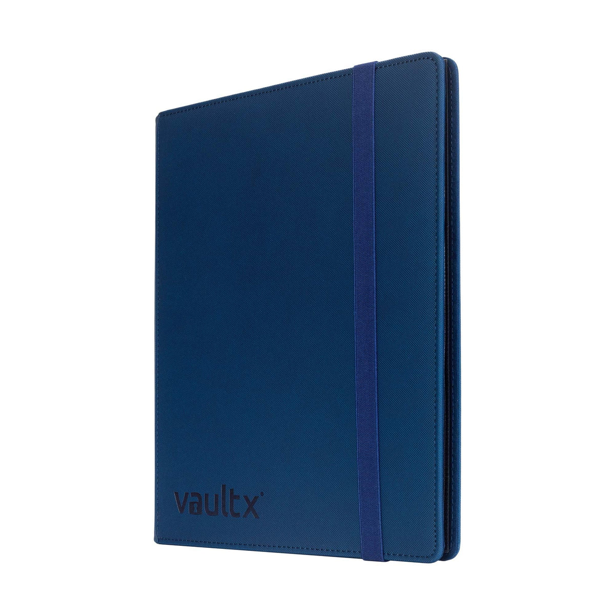 Vault X 9-pocket layout blue inside showing organized pockets for quick gameplay