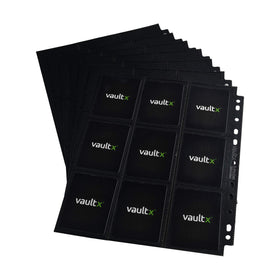 Archival-safe PVC-free pages promote long-term card care and preservation.