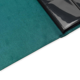 Vault X binder compatible with standard card sleeves for safe storage