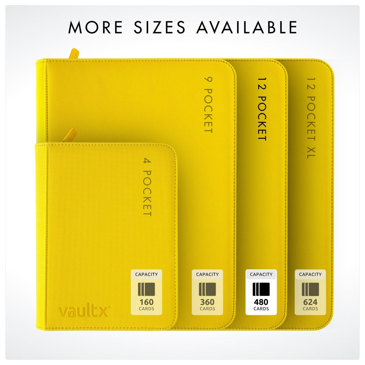 Vault X compatible with standard sleeves for easy upgrades