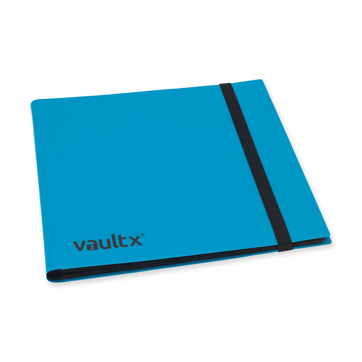 Vault X elastic strap ensures the binder stays closed and contents protected.