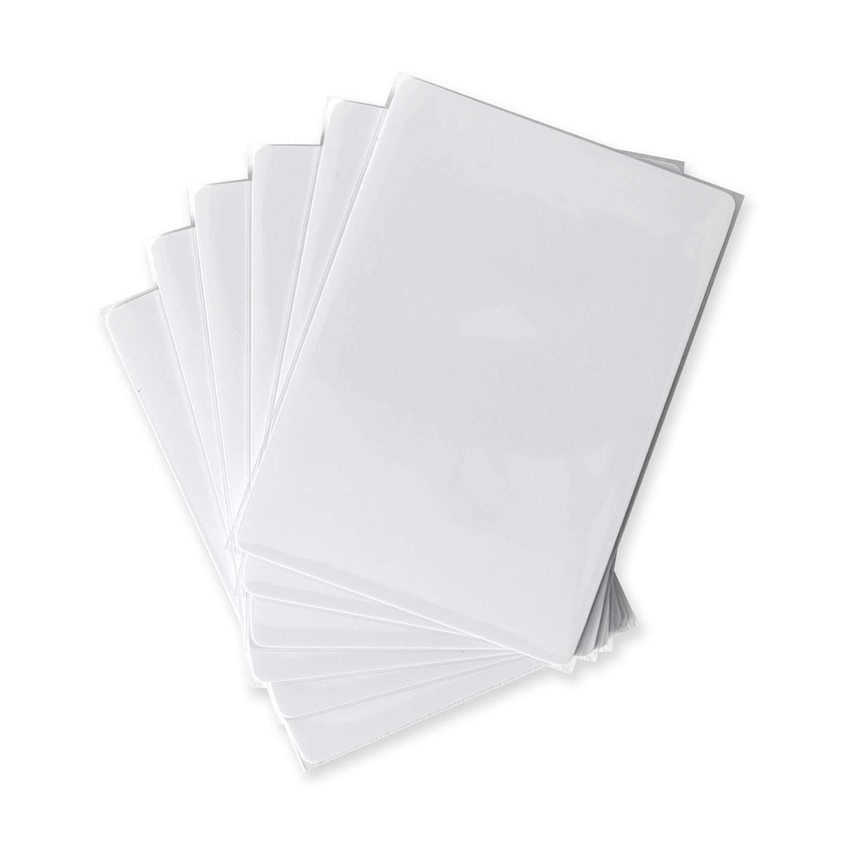 Acid-free, PVC-free material preserves archival-quality card visibility.