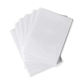 Acid-free, PVC-free material preserves archival-quality card visibility.