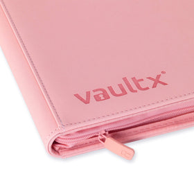 Vault X Exo-Tec pink binder pocket close-up demonstrating secure storage