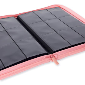 Vault X Exo-Tec pink binder texture close-up highlights grip and durability