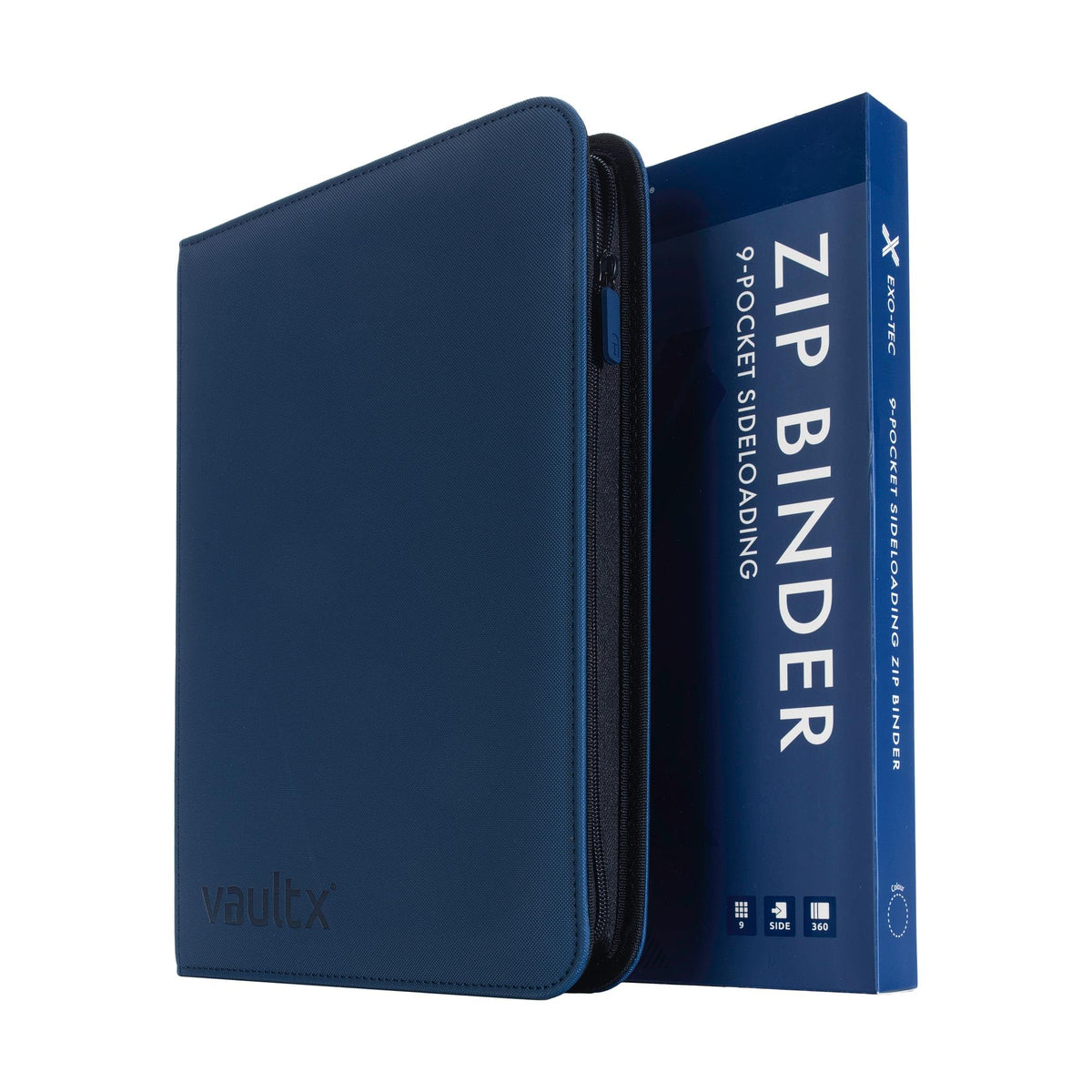 Vault X Exo-Tec cover close-up highlighting rugged durability for long-term card storage.
