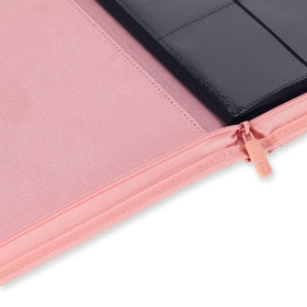 Vault X Exo Tec pink binder fits 480-card capacity.