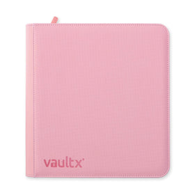 Vault X Exo Tec pink interior pages cushion cards during handling.