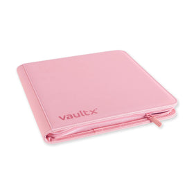 Vault X Exo Tec pink side-loading pocket secures cards against spills.