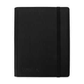 Vault X Exo-Tec binder cover in black protects cards on the go.