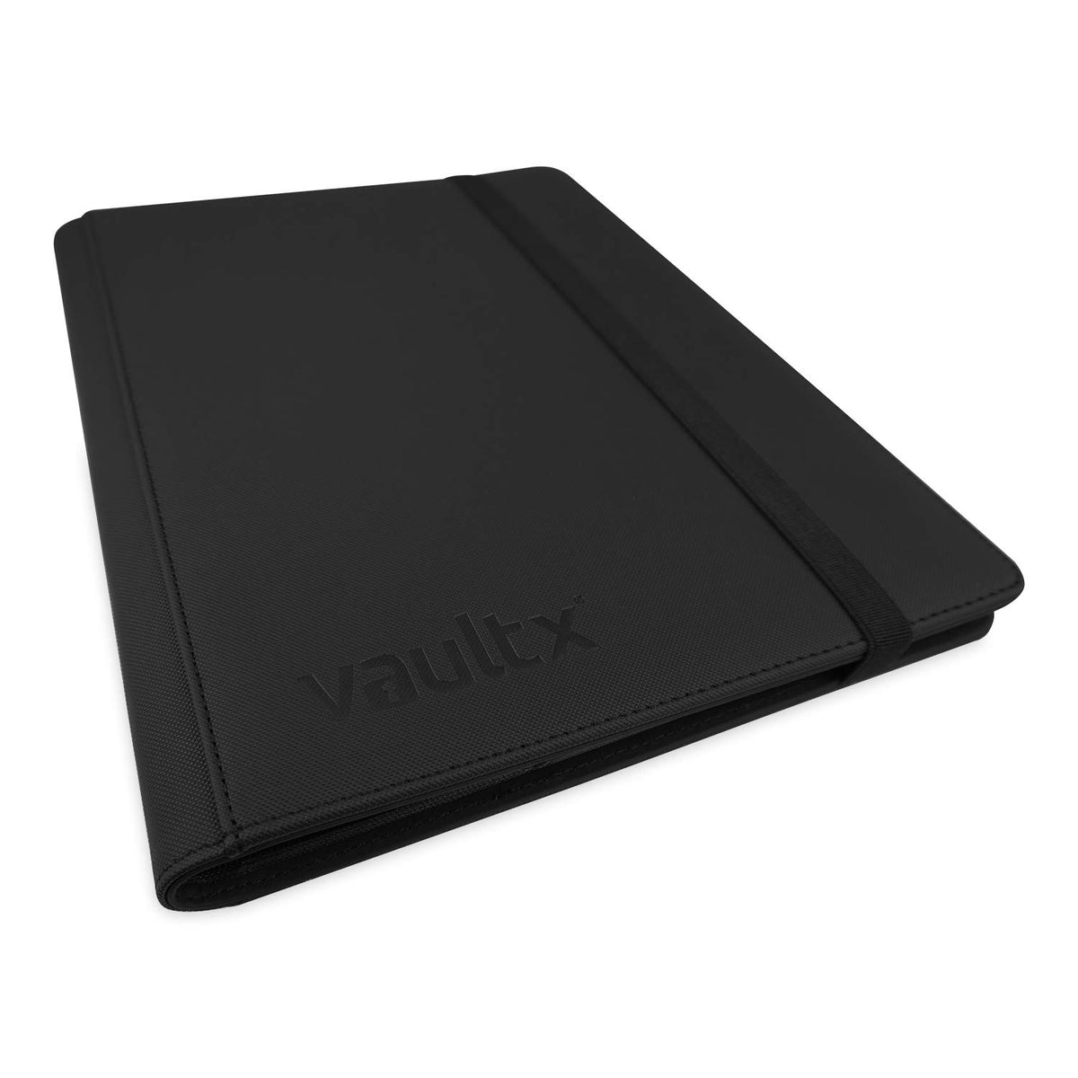 Vault X Exo-Tec binder pockets highlighted for quick card access.