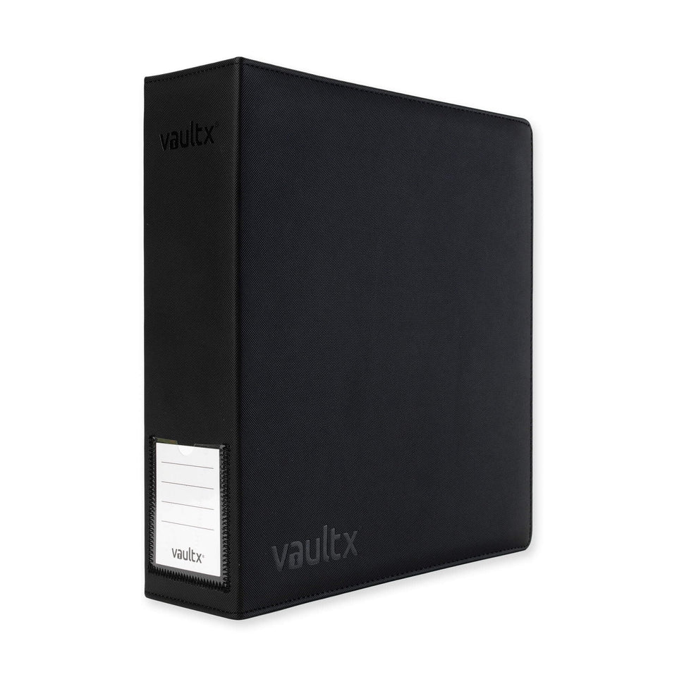 Vault X Large Ring Binder with Exo-Tec cover keeps cards protected and organized.