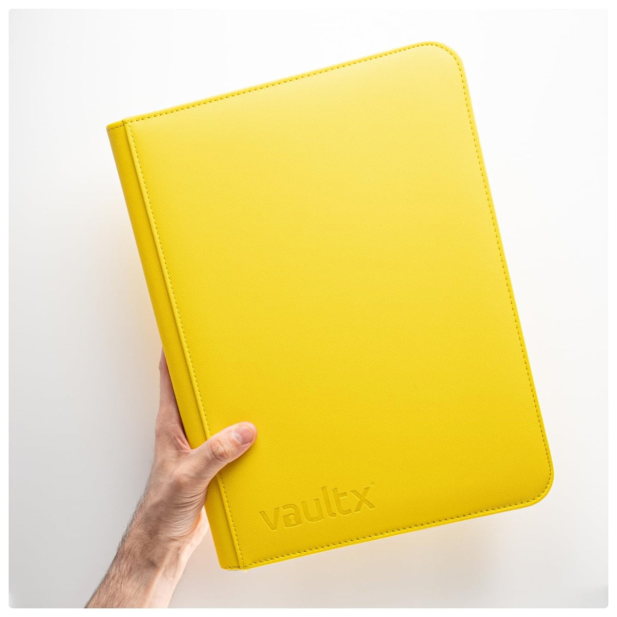 Vault X lightweight binder keeps a crowded collection organized and easy to browse.
