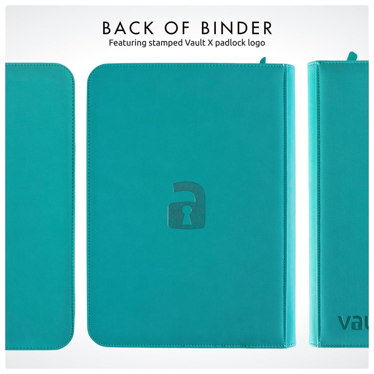Vault X lightweight binder ideal for travel, tournaments, and display.