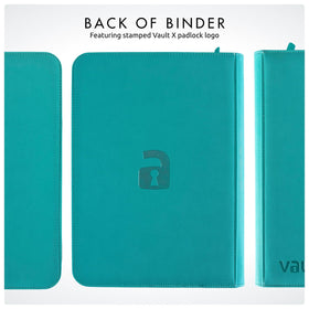 Vault X lightweight binder ideal for travel, tournaments, and display.