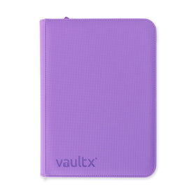 Lightweight padded pages cushion cards for protection inside Vault X binder.