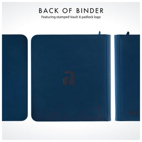 Vault X portable binder design emphasizes lightweight storage on the go.