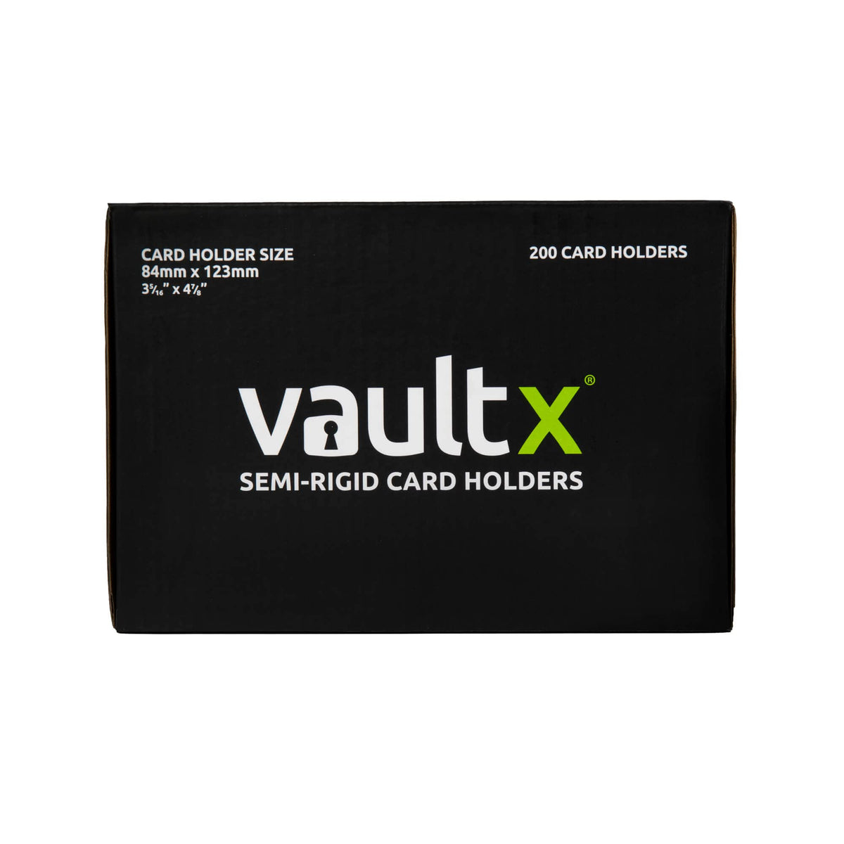 Vault X clear PVC close-up highlights archival-safe material.