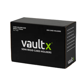 Vault X holder shows easy card insertion without damage.