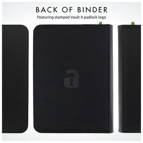 Vault X side-loading pockets for quick access to cards.