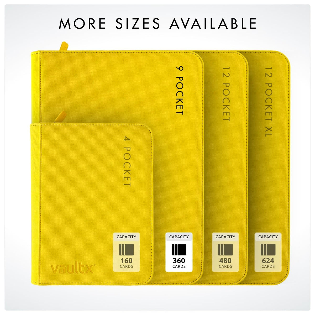 Vault X compatible with standard card sleeves for flexible protection and easy swaps.