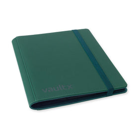Vault X strap binder closed with elastic closure for secure transport