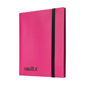 Vault X binder pocket layout highlighting secure side-loading pockets
