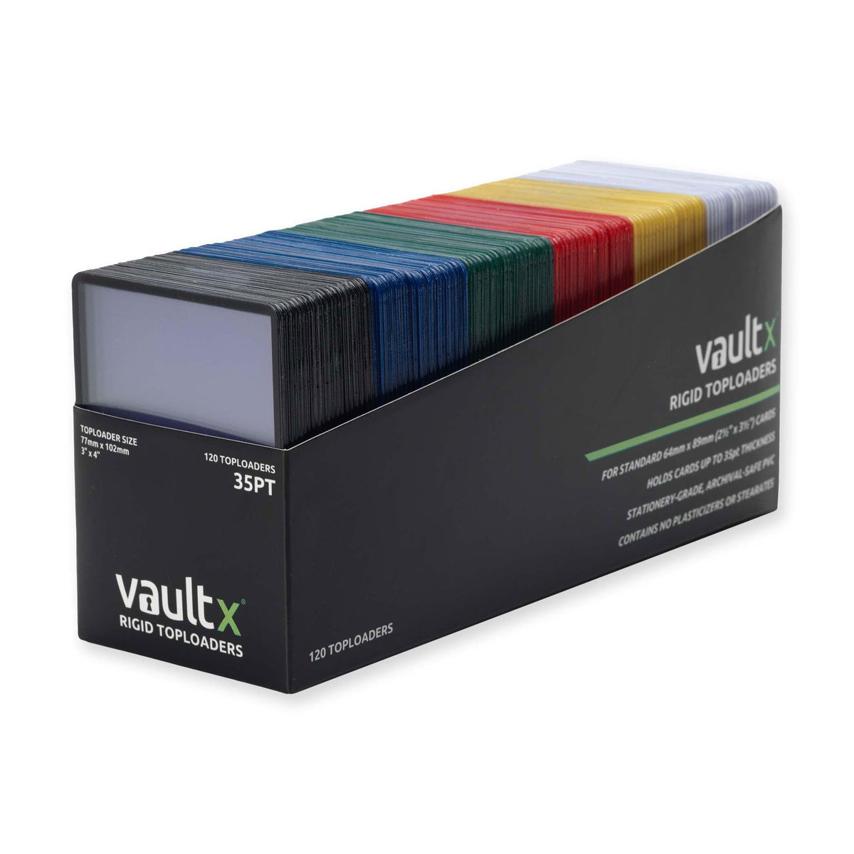 Vault X Toploaders 35pt multicolour 3x4 seamless clear for standard cards