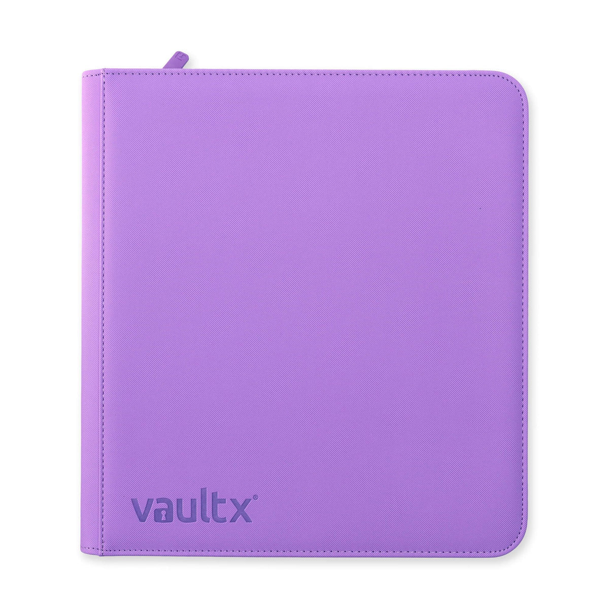 Vault X zip binder with three-side zip protects contents from dust