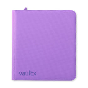 Vault X zip binder with three-side zip protects contents from dust
