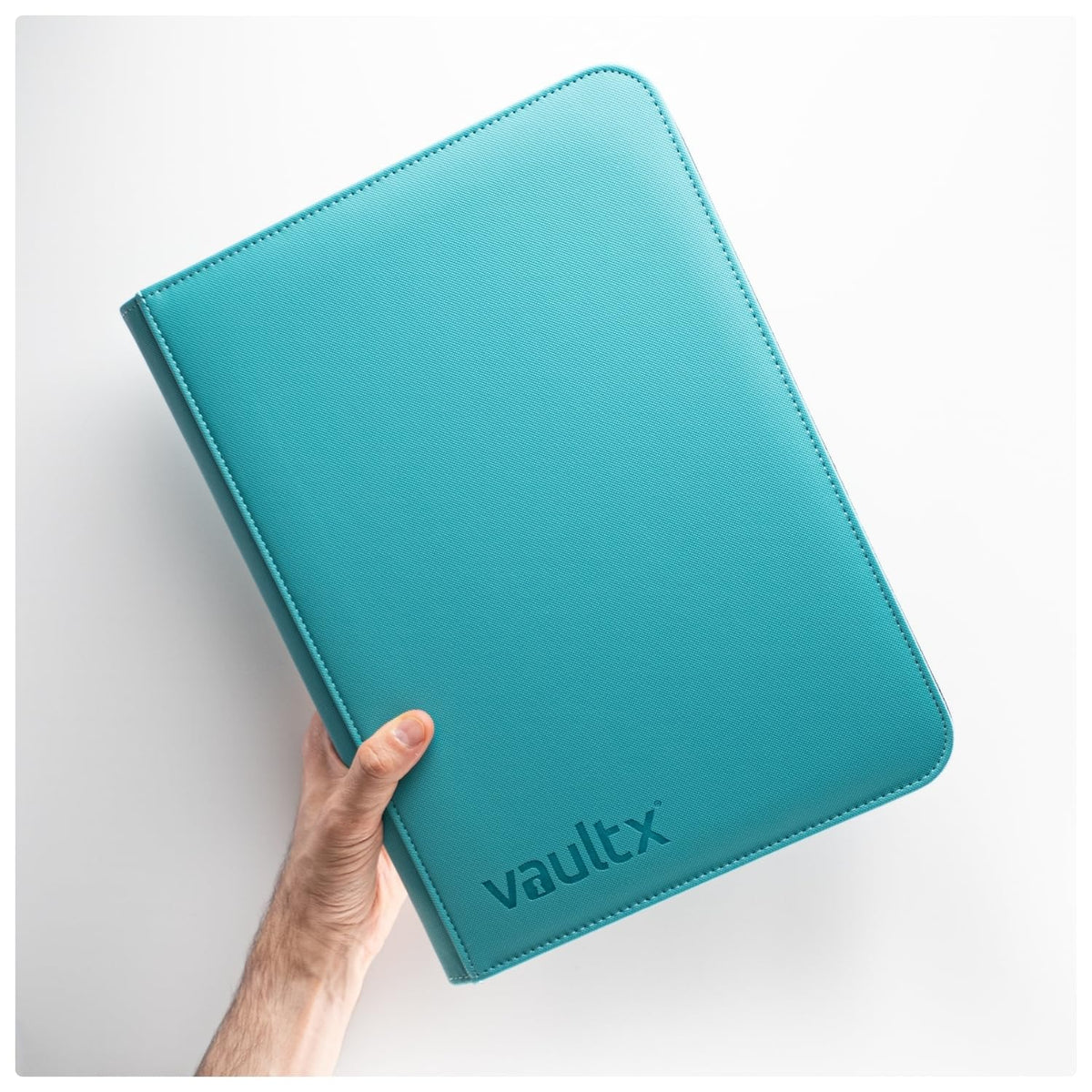 Vault X zipper closure keeps contents secure during transport.