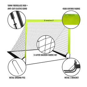 VavaCava sturdy 450D Oxford fabric for durable outdoor play.