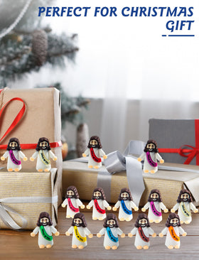 Vbiuox Jesus figurines for Easter egg hunts and party favors.