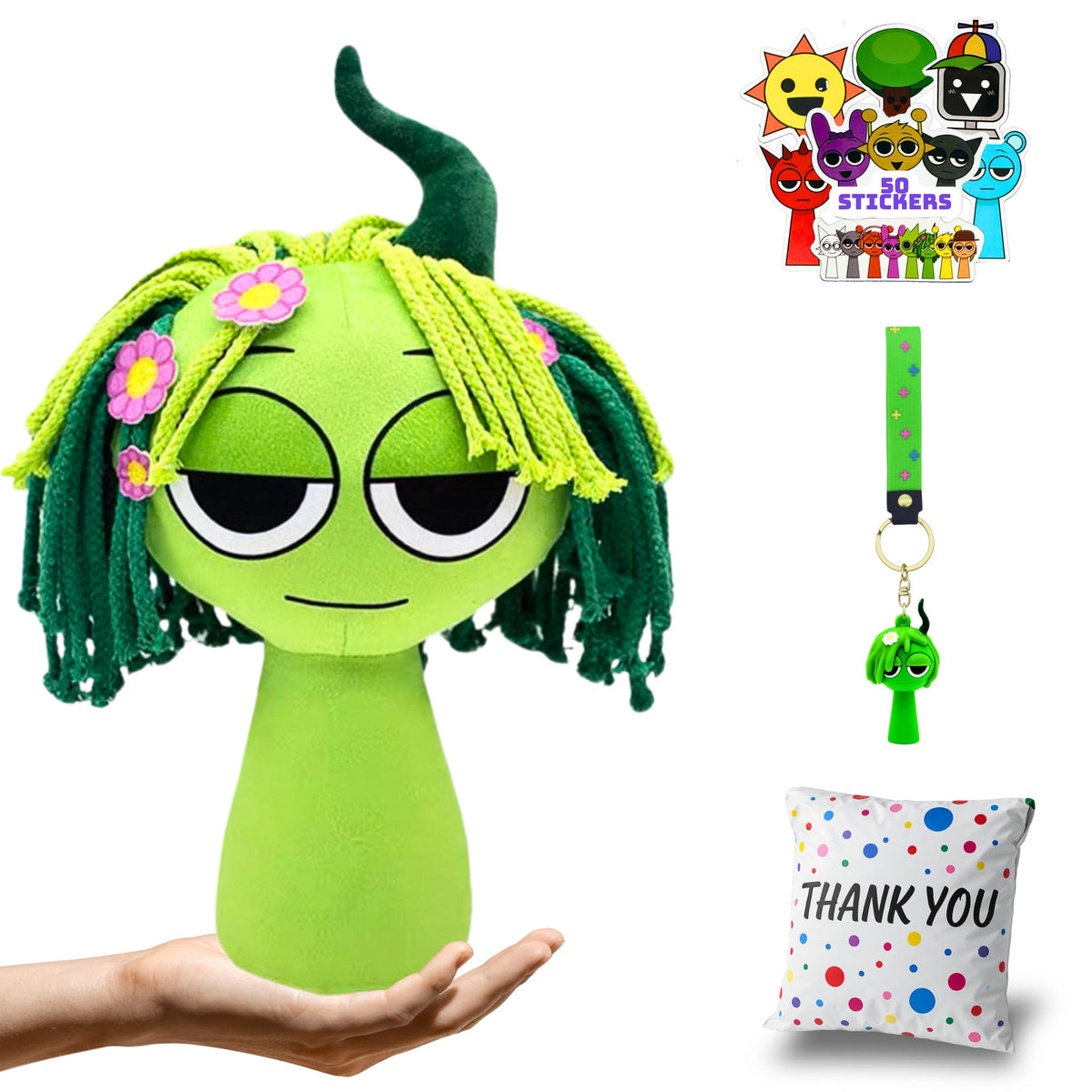 VbStar 12-inch plush toy with ultra-soft fabric ideal for cuddling and play