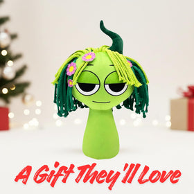 VbStar plush includes 50 stickers for creative storytelling