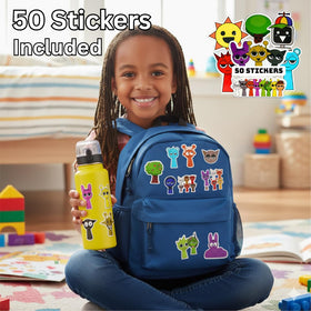 VbStar gift bag with 50 stickers accompanies the 12-inch plush.